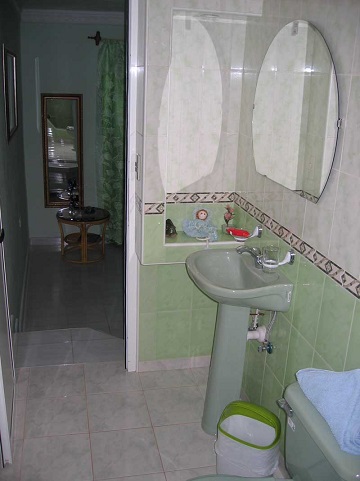 'Bathroom' Casas particulares are an alternative to hotels in Cuba.